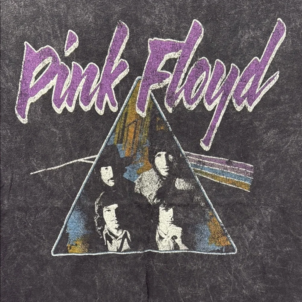 Pink Floyd Black Graphic T-Shirt - Picture 2 of 3